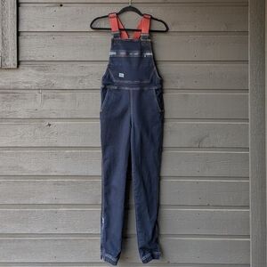 Ripton & Co Winter 2023 Deluxe Overalls Size XS Dark Indigo Blue